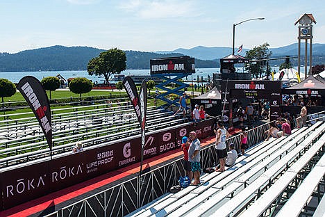 &lt;p&gt;Record breaking temperatures drastically reduced the crowds at the Coeur d'Alene Ironman on Sunday.&lt;/p&gt;