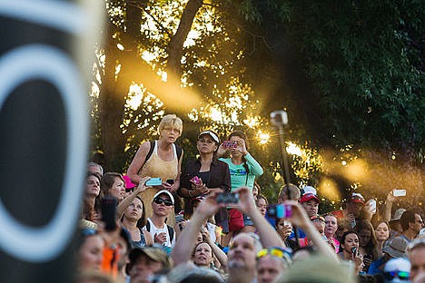 &lt;p&gt;Spectators eagerly await the starting gun of the 2015 Ironman Coeur d&#146;Alene.&lt;/p&gt;