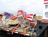 Artifacts of 9/11 pass through Moses Lake