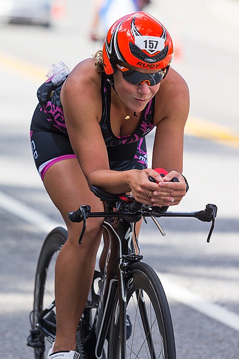 &lt;p&gt;SHAWN GUST/Press&lt;/p&gt;&lt;p&gt;Lauren Updike flashes a smile while racing towards Coeur d&#146;Alene on U.S. 95 south of the city.&lt;/p&gt;