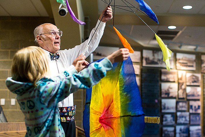 &lt;p&gt;TESS FREEMAN/Press&lt;/p&gt;&lt;p&gt;Julianna Ragan, 9, helps Master Magician Dick Frost with a magic trick in the middle of Frost&#146;s magic show at the Coeur d&#146;Alene Library on Tuesday afternoon.&lt;/p&gt;