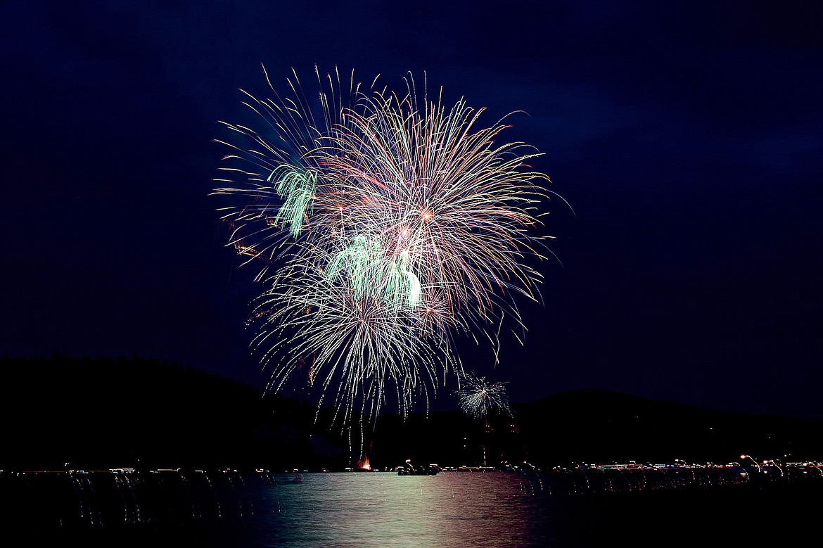 &lt;p&gt;Fireworks light up Lake Coeur d&#146;Alene as part of the Fourth of July Fireworks Show to celebrate Independence Day.&#160;&lt;/p&gt;