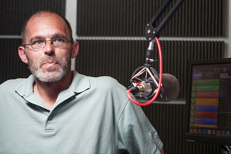 &lt;p&gt;Rob Dewbre pauses while talking about his career in radio Thursday afternoon in a studio at Bee Broadcasting in Kalispell. June 26, 2014 in Kalispell, Montana. (Patrick Cote/Daily Inter Lake)&lt;/p&gt;