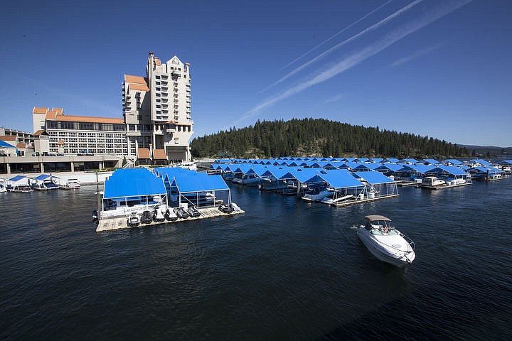 &lt;p&gt;LOREN BENOIT/Press A boat makes its way out of the Coeur d'Alene Resort dock as seen on June 4, 2016. The Boardwalk Marina is a full service marina that has over 300 slips and access to the Coeur d'Alene Resort and its amenities.&lt;/p&gt;