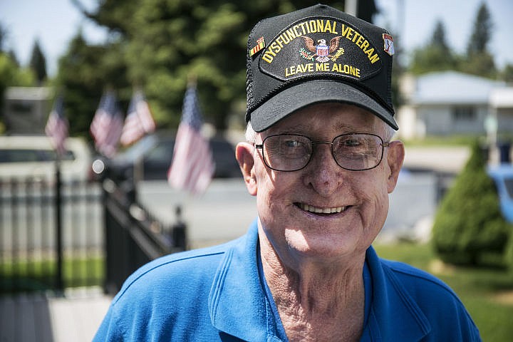 &lt;p&gt;LOREN BENOIT/Press William E. &#147;Dusty&#148; Rhoads, a retired master sergeant and Vietnam War veteran who served 26 years active duty, poses for a portrait on the front porch of his home on Tuesday, June 7, 2016.&lt;/p&gt;