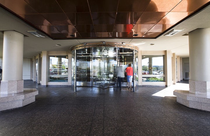 &lt;p&gt;LOREN BENOIT/Press Guests enter the Coeur d'Alene Resort through its revolving door seen here on June 4, 2016. The Coeur d'Alene Resort has hosted nearly 5 million people overnight in its 338 rooms.&lt;/p&gt;