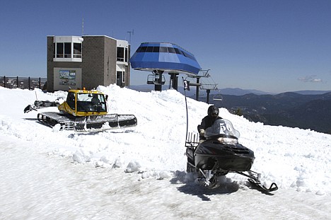 &lt;p&gt;In preparation of Independence Day skiing, a snow cat grooms the approach of a ski lift at Alpine Meadows Ski Resort near Tahoe City, Calif., Thursday. An unusually cold and wet year, which continues to bring snow to California's mountains, is enabling Alpine Meadows to be open for the Fourth of July weekend for the first time since 1995 and for just the second time in its 50-year history. Neighboring Squaw Valley USA also plans to be open for skiing over the weekend.&lt;/p&gt;