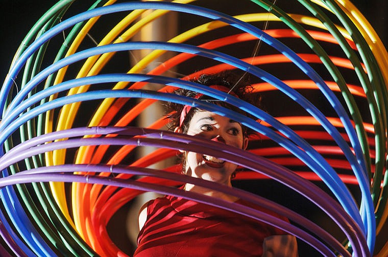 &lt;p&gt;As Judy the clown, Michelle Musser performs a hula hoop trick Tuesday night during the Culpepper &amp; Merriweather Circus in Somers. June 25, 2013 in Somers, Montana. (Patrick Cote/Daily Inter Lake)&lt;/p&gt;