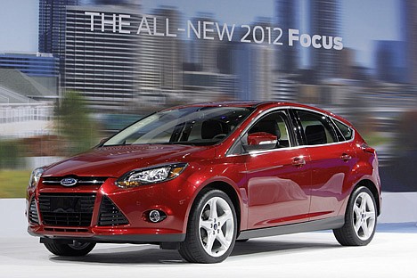 &lt;p&gt;A 2012 model year Ford Focus debuts at the LA Auto Show in Los Angeles. Ford and General Motors had good sales figures for June.&lt;/p&gt;