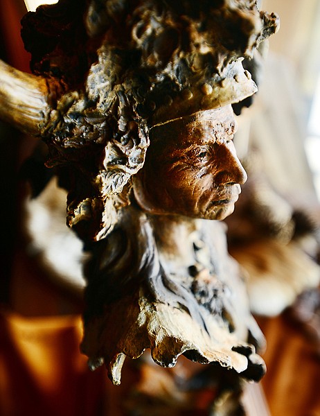 <p>Time of the Buffalo, a bronze by Jerry McKeller on display Tuesday, July 1, at the Dick Idol Signature Gallery in Whitefish. (Brenda Ahearn/Daily Inter Lake)</p>