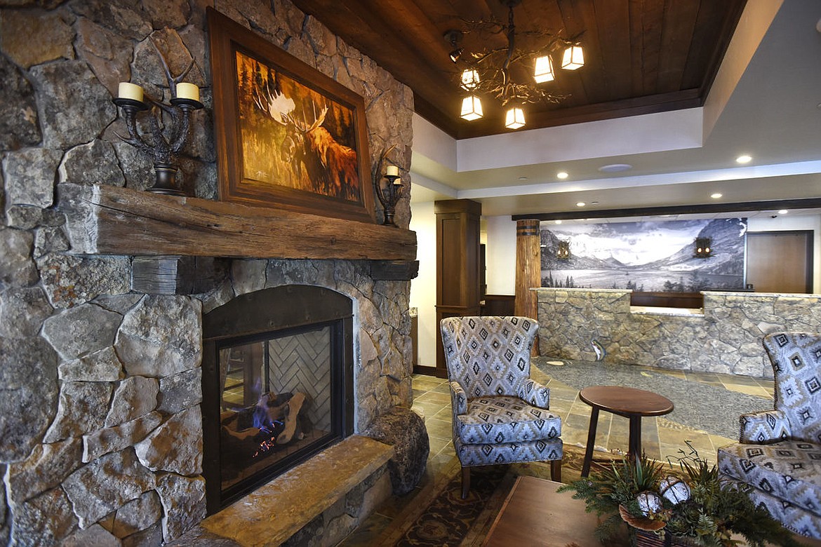 &lt;p&gt;The lobby of the Cedar Creek Lodge was designed in the style of the Glacier National Park Lodges. (Aaric Bryan/Daily Inter Lake)&lt;/p&gt;