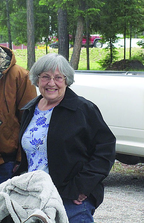 &lt;p&gt;Jackie Mustain of Thompson Falls smiles following a completed sale during the annual county yard sale last weekend.&lt;/p&gt;