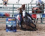 Cowgirl competes in Nevada