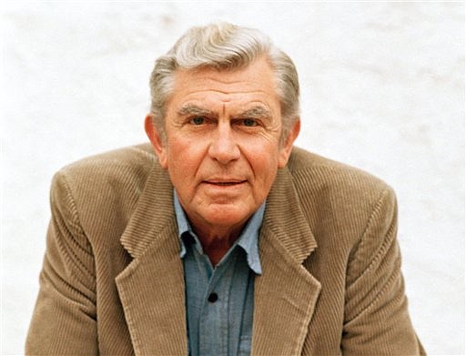 &lt;p&gt;This March 6, 1987 file photo shows actor Andy Griffith in Toluca Lake, Calif. Griffith, whose homespun mix of humor and wisdom made &quot;The Andy Griffith Show&quot; an enduring TV favorite, died Tuesday, July 3, 2012. He was 86. (AP Photo/Doug Pizac, file)&lt;/p&gt;