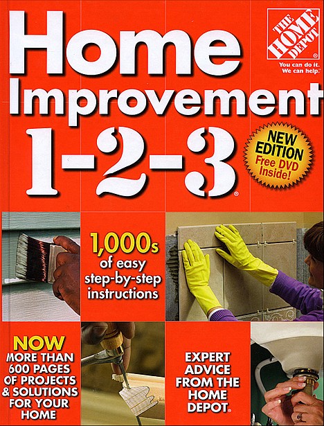 &lt;p&gt;In this book cover provided by Meredith Books, &quot;Home Improvement 1-2-3,&quot; by Home Depot, is shown.&lt;/p&gt;