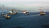 Giant oil skimmer being tested in Gulf