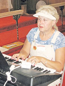 &lt;p&gt;Melissa Rider was the organist.&lt;/p&gt;