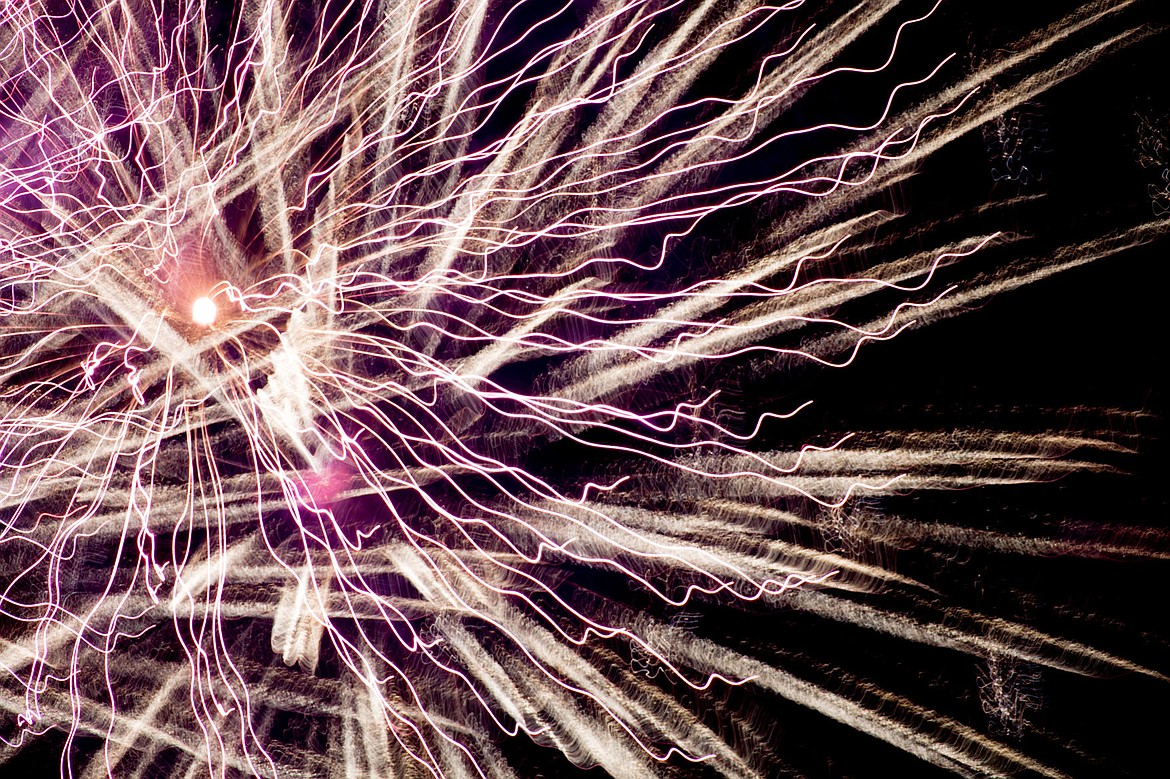 &lt;p&gt;Fireworks shot over Coeur d'Alene lake in spectacular fashion, Monday.&lt;/p&gt;