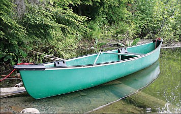 &lt;p&gt;Our sturdy Coleman canoe, an indomitable vessel.&lt;/p&gt;