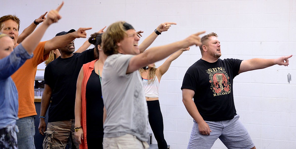 &lt;p&gt;Joe Coots, far right and Alpine Theatre Project cast members in rehearsal of the summer season in Whitefish.&lt;/p&gt;