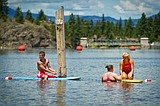 Post Falls launch, beach finally open