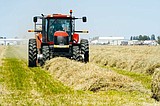 Bad timing for rain during hay harvest