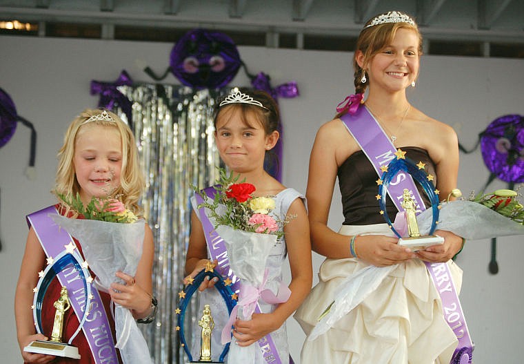 &lt;p&gt;Contestants in the Miss Huckleberry Pageant line the stage in an earlier year. The competition hosts girls from 5 to 15 years of age.&lt;/p&gt;