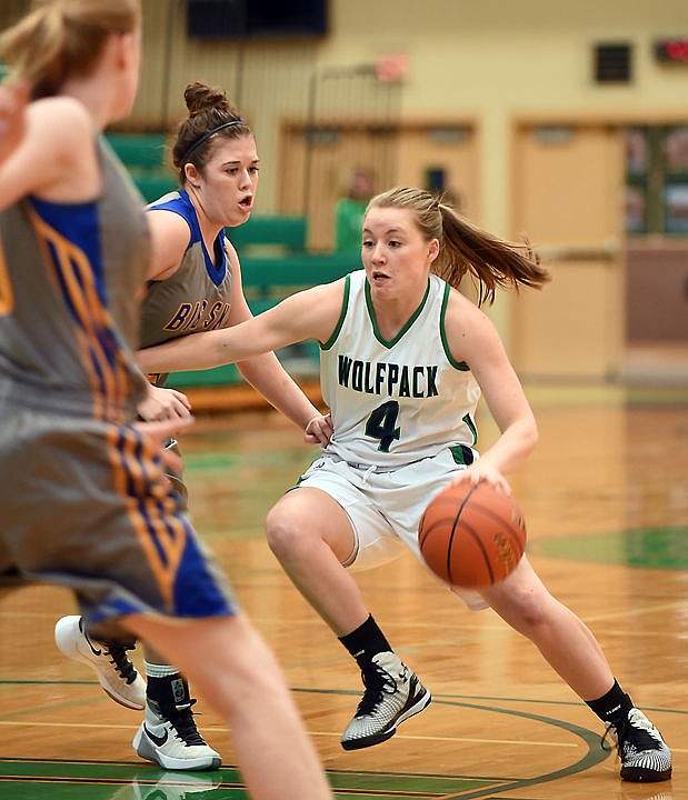 &lt;p&gt;Glacier senior Hailee Bennett, 4, drives to the basket during Saturday's game against Big Sky. (Brenda Ahearn/Daily Inter Lake)&lt;/p&gt;