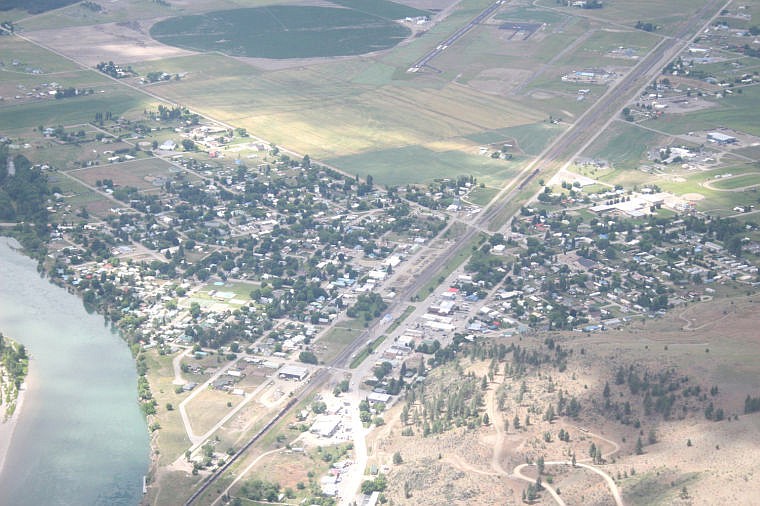 &lt;p&gt;The town of Plains seen from the air during a DNRC helicopter training flight. Firefighters from around the region trained on how to coordinate ground efforts with the aircraft.&lt;/p&gt;&lt;p&gt;Can you spot your house?&lt;/p&gt;