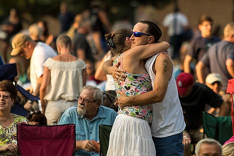 &lt;p&gt;&#160;A couple hugs after they did not win any prizes at the Really Big Raffle on Wednesday evening at North Idaho College.&lt;/p&gt;