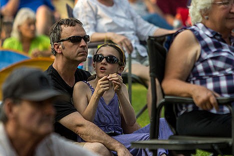 &lt;p&gt;&#160;Rose Seable (9) sits with her father Steve as they listen to the winning numbers of the Really Big Raffle on Wednesday evening at North Idaho College.&lt;/p&gt;