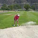 Colockum Ridge's Jan Hageson steals the show at women's golf