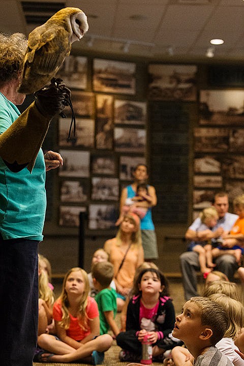 &lt;p&gt;Bonham Kaplan, 5, focuses on a barn owl as part of a wildlife presentation by Idaho Fish and Game&#146;s wildlife educator Beth Paragamian Tuesday at the Coeur d&#146;Alene Public Library as part of their summer reading program.&lt;/p&gt;