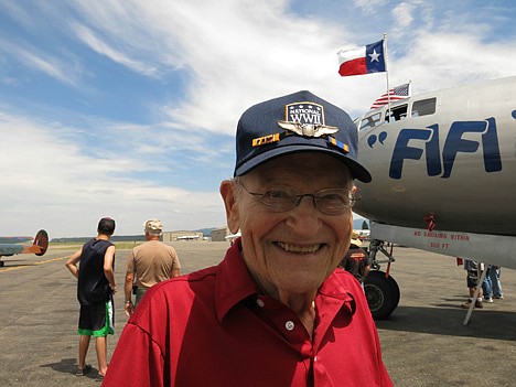 &lt;p&gt;Bill Stetzelberger piloted a B-25 twin engine strafer in 26 missions during the last seven months of the Second World War. The Hayden resident earned the air medal seen pinned on his hat for flying 100 hours in the last month of the war.&lt;/p&gt;