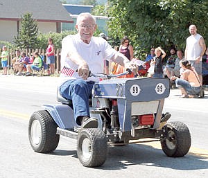 &lt;p&gt;Royce Pemberton and his racing lawnmower, Troy's Old Fashioned Fourth of July parade July 4, 2015.&lt;/p&gt;