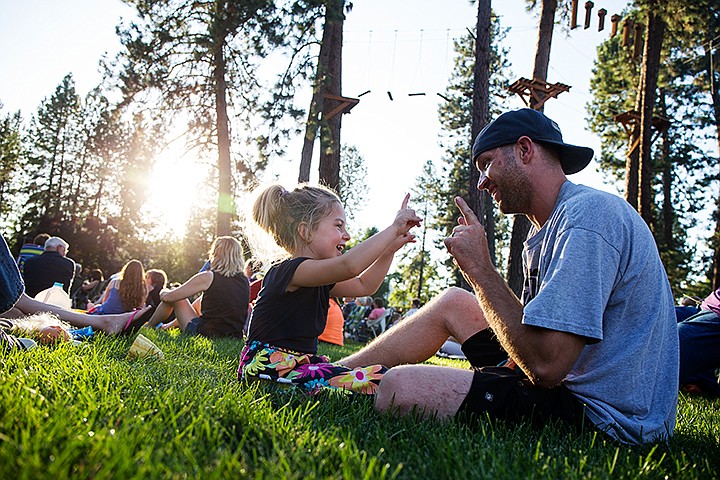 &lt;p&gt;Jerry Crane and his daughter Zayda crane, 3,&#160;wait for the start of North Idaho College&#146;s Really BIG Raffle on Wednesday night. Five thousand raffle tickets were sold and around 2,000 people attended the raffle.&lt;/p&gt;