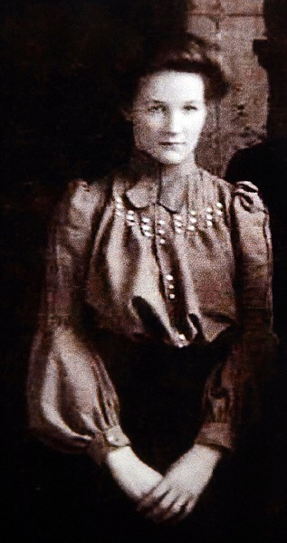 <p>Photograph of Margaret Duffy at age 16, the original wearer of the Little Red Dress. (Brenda Ahearn/Daily Inter Lake)</p>