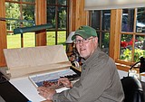 New Bigfork artist leaves corporate films for furniture