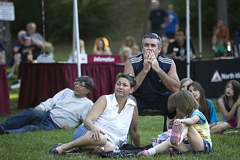 &lt;p&gt;At the North Idaho College Really Big Raffle Wednesday night, Len Newton wants in anticipations with his wife Dawn, left, and daughter Jessica, in the minutes before raffle tickets are drawn.&lt;/p&gt;