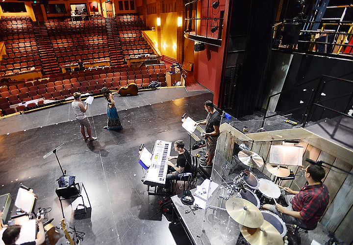 &lt;p&gt;Eric Michael Krop and Susan O'Dea sing with the band as they practice a song from The Who's Tommy on Monday, July 7, in Whitefish. (Brenda Ahearn/Daily Inter Lake)&lt;/p&gt;