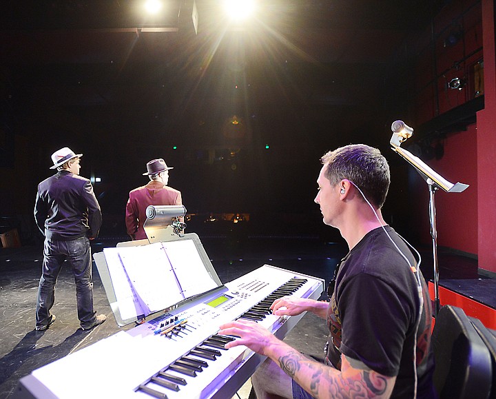 &lt;p&gt;Musical Director Alexander Rovang plays keyboards for a scene from Guys and Dolls with Luke Walrath and Aaron Vega on Sunday, July 6, in Whitefish. (Brenda Ahearn/Daily Inter Lake)&lt;/p&gt;