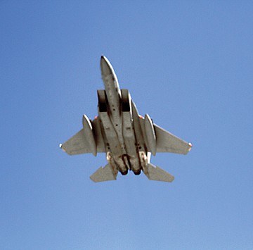 &lt;p&gt;An F-15 fighter jet flies over the parade in Polson. It was one of many guest appearances the jets made that day, flying over towns across Lake County.&lt;/p&gt;