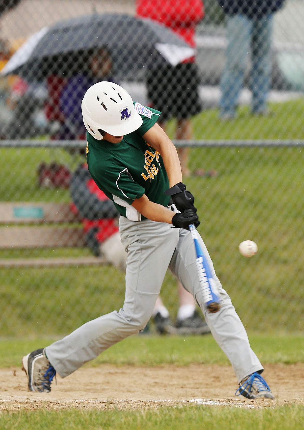 &lt;p&gt;LOREN BENOIT/Press&lt;/p&gt;&lt;p&gt;Vanner Hegbloom makes successful contact for a hit during an Idaho District 1 Tournament game against Sandpoint on Tuesday.&lt;/p&gt;