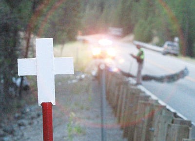 &lt;p&gt;Accident occurred at 16.2 mile marker, State Hwy. 37, one mile south of Libby Dam. (Paul Sievers/The Western News)&lt;/p&gt;