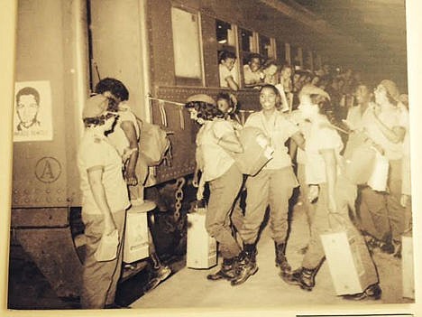 &lt;p&gt;While in Cuba, Hayden resident Shirley Thagard took this photo of a 1961 picture showing one of Castro&#146;s &#147;Literacy Brigades.&#148;&lt;/p&gt;