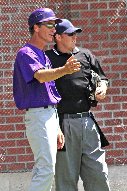 Talking with the umps