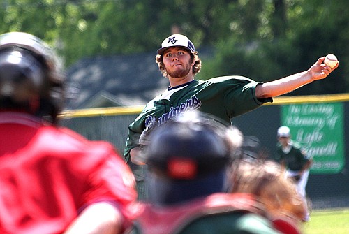 Rustad on the mound