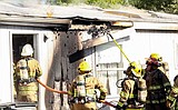 Grant 5 firefighters safe after roof collapse