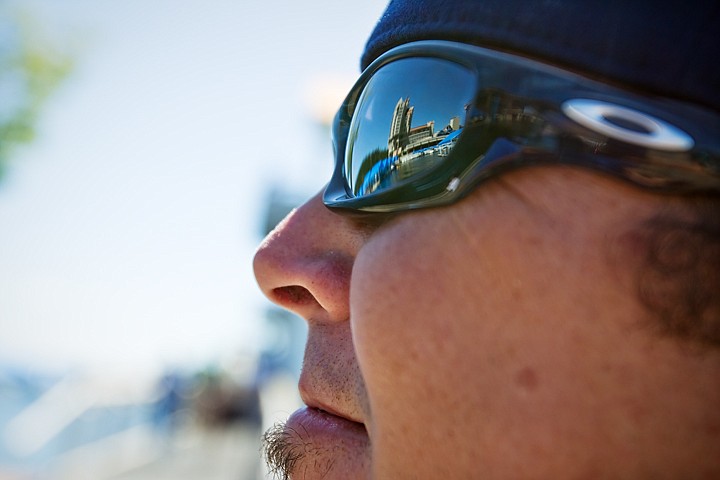 &lt;p&gt;The Coeur d'Alene Resort is reflected in the sunglasses of vacationer Glenn Ichinose, of Oahu, Hawaii on Wednesday. According to Bing.com's travel site, the Coeur d'Alene Resort is listed as Idaho's &quot;Awesome Vacation&quot; destination.&lt;/p&gt;