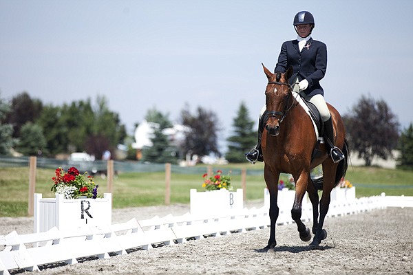 &lt;p&gt;Dawn Bunge from Stevensville rides All-Star, one of Rebecca Broussard&#146;s horses, in the dressage event at Rebecca Farm on Thursday.&lt;/p&gt;